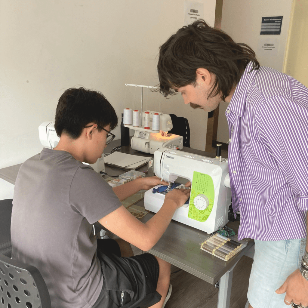 Atelier : réparation de vêtements