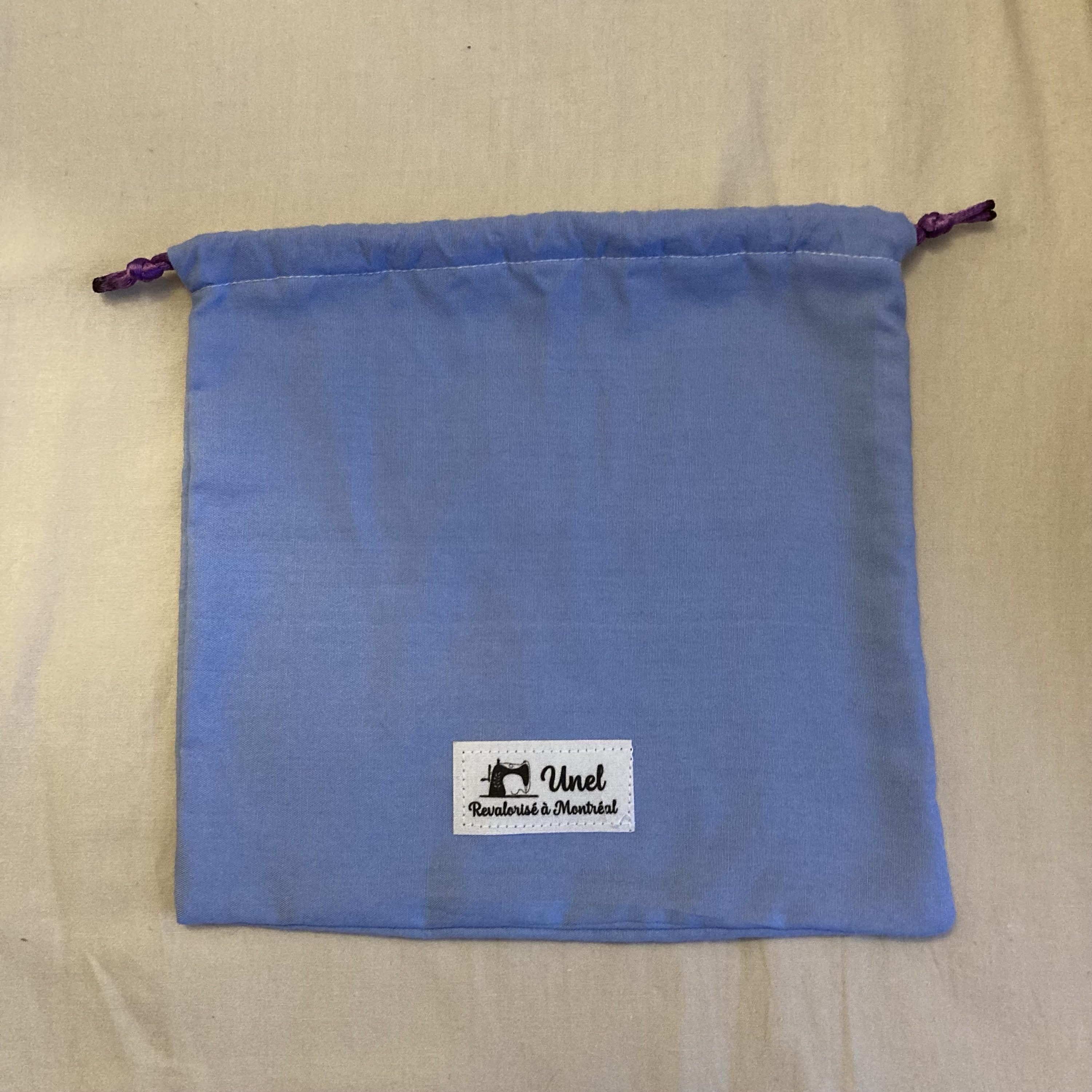 Sac pochon écologique en tissu recyclé – Image 2