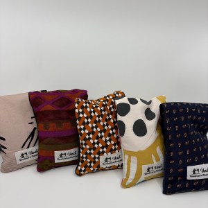 Bouillotte sèche écologique déhoussable à motifs