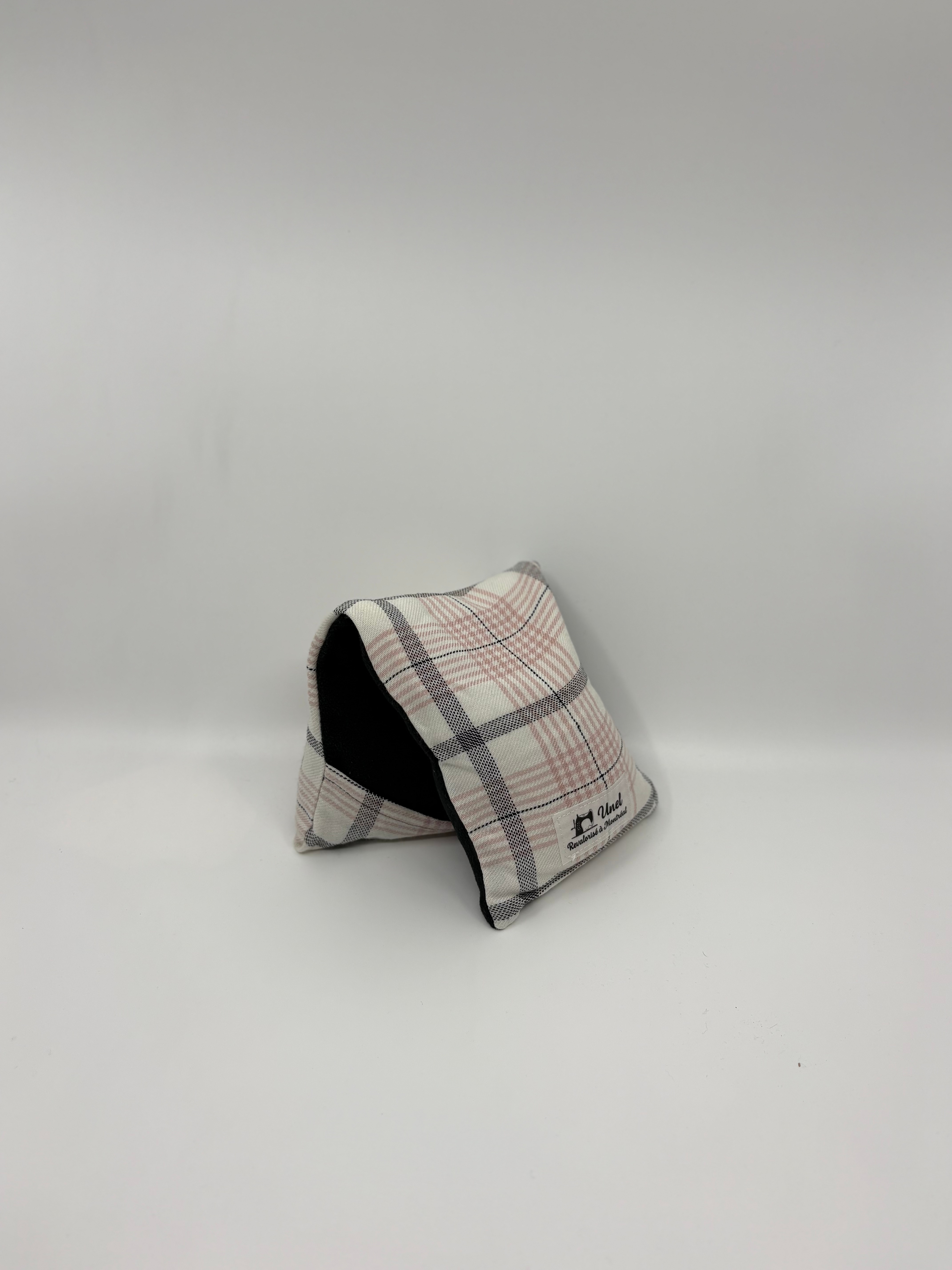 Bouillotte sèche écologique déhoussable à carreaux – Image 6