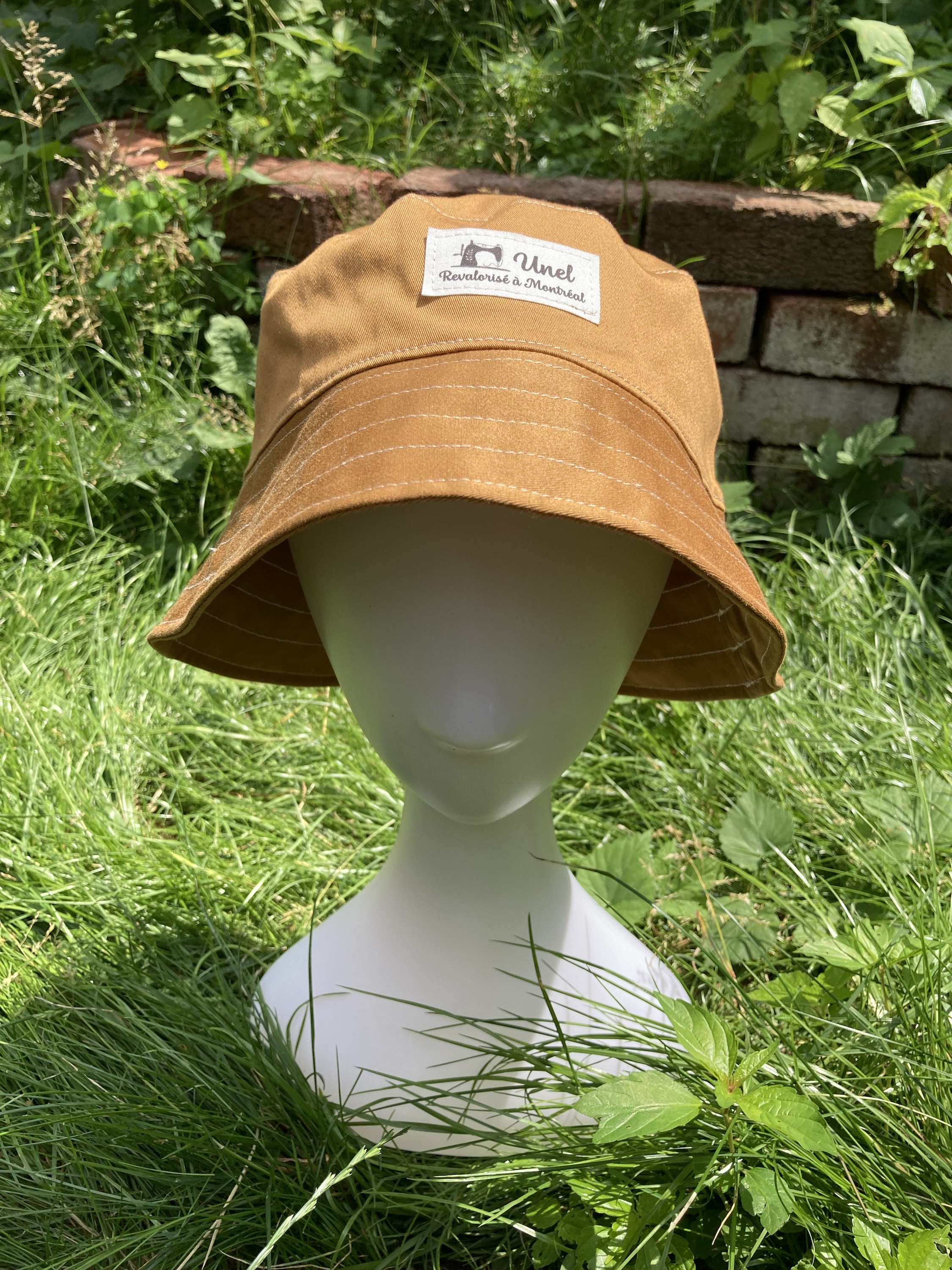 Chapeau surcyclé uni Taille L