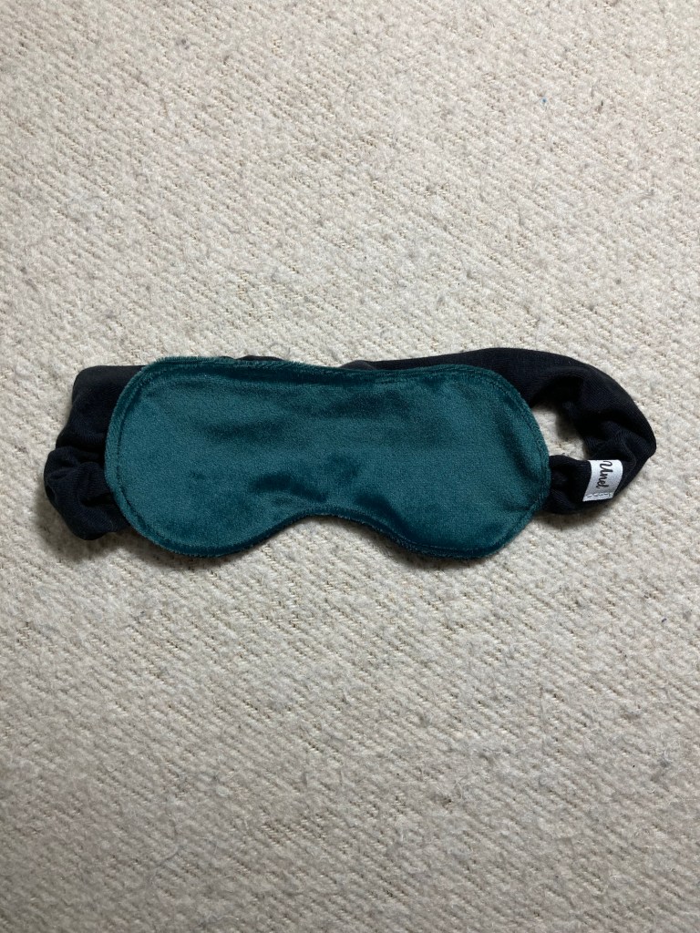 Masque de sommeil en velour