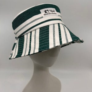 Chapeau surcyclé rayé Taille M
