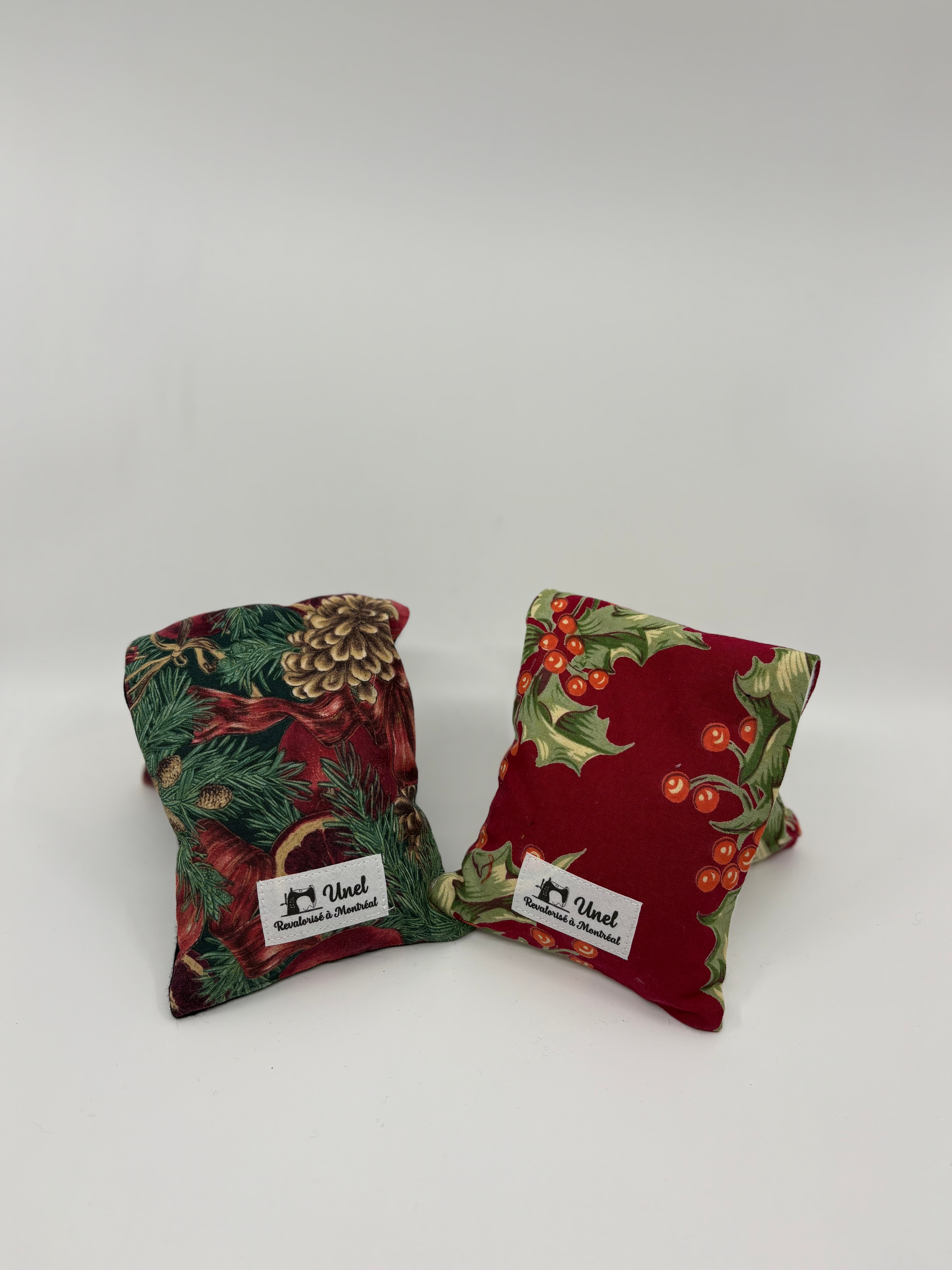 Bouillotte sèche écologique déhoussable Noël