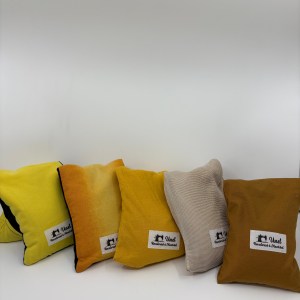 Bouillotte sèche écologique déhoussable jaune