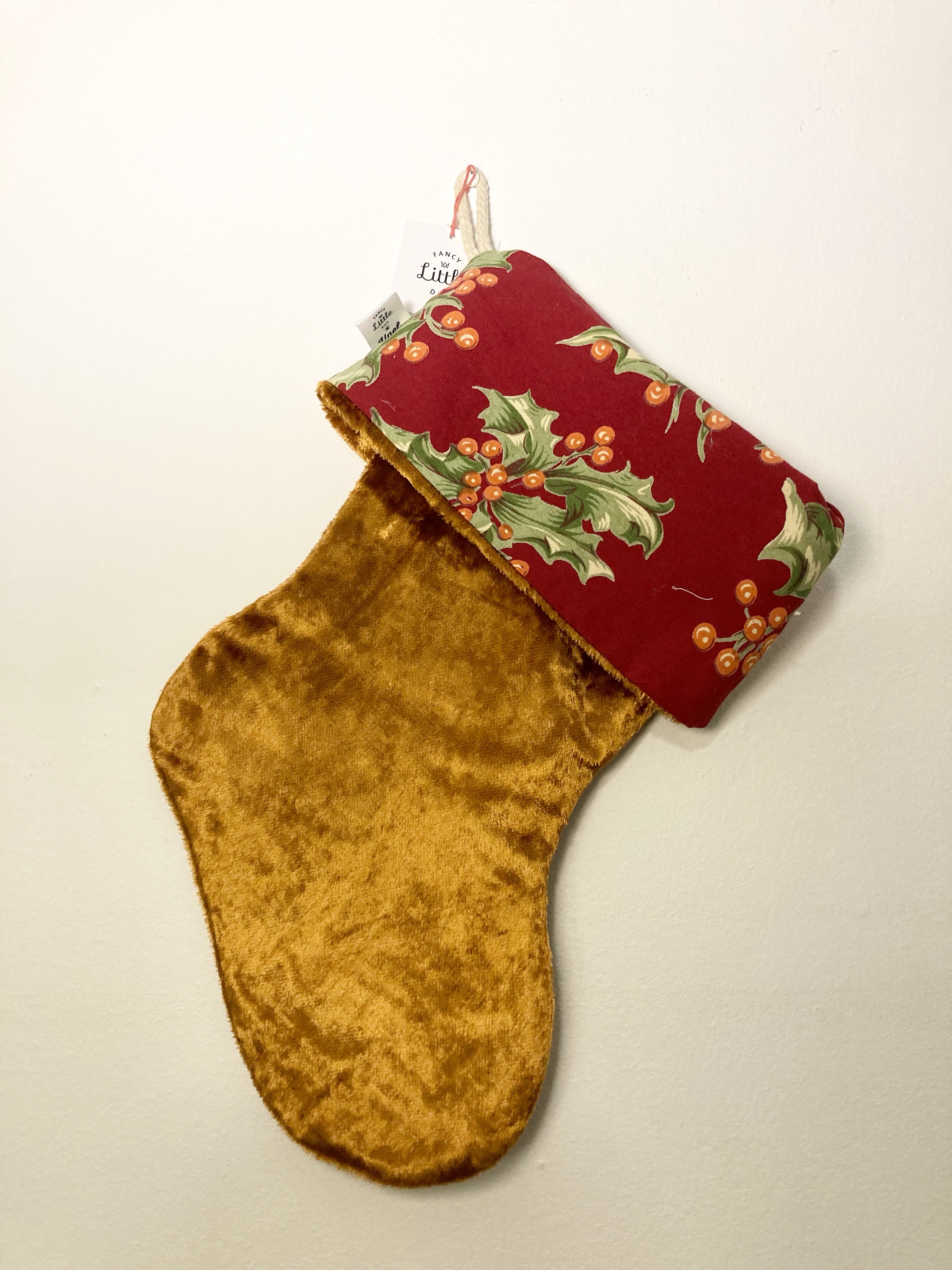 Bas de Noël surcyclé – Collaboration Unel x Fancy Little Day – Image 4