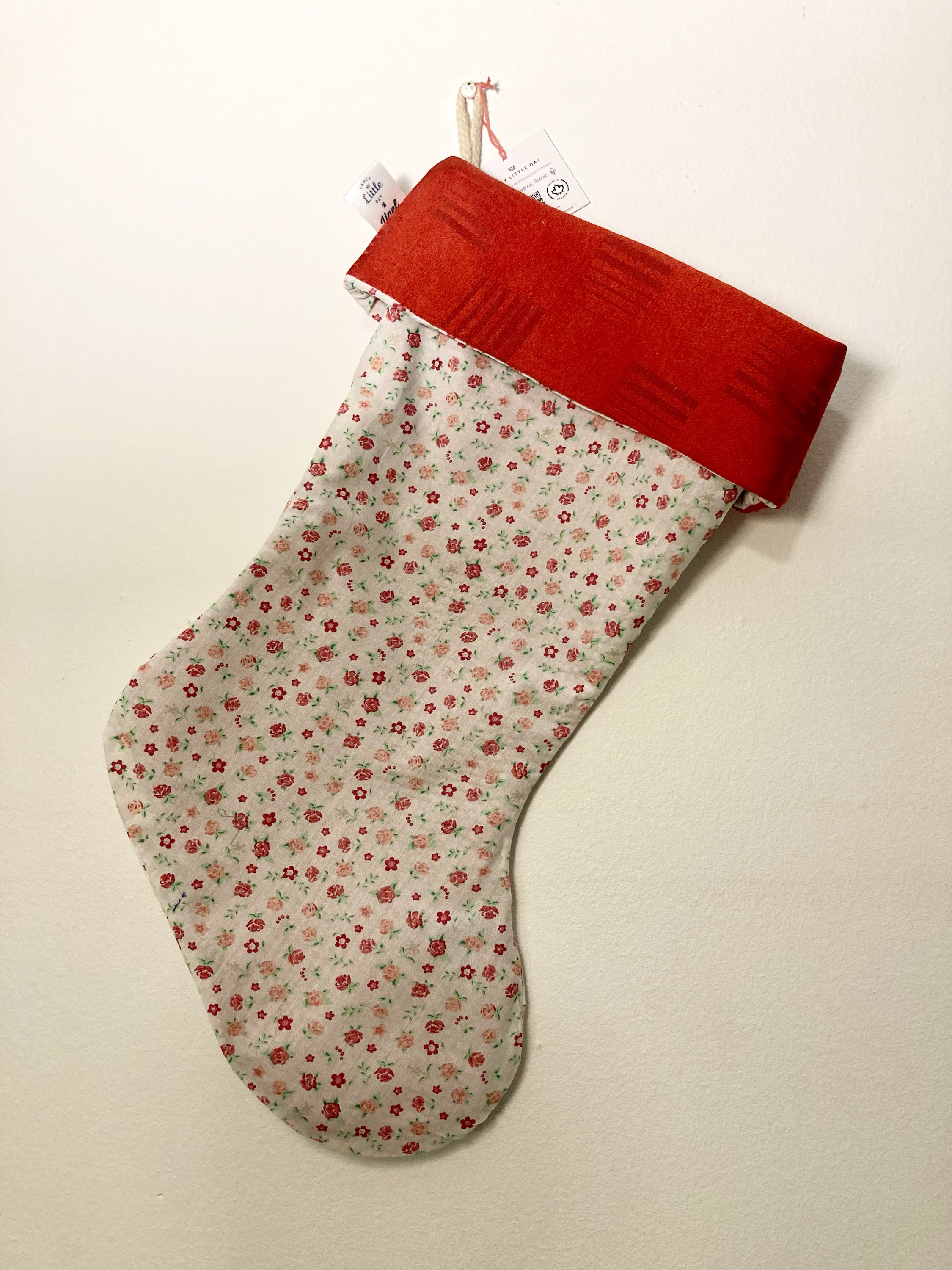 Bas de Noël surcyclé – Collaboration Unel x Fancy Little Day – Image 5