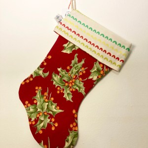 Bas de Noël surcyclé – Collaboration Unel x Fancy Little Day